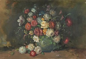 Gino Tassinari : Natura morta  - Asta Dipinti del XIX-XX Secolo - Associazione Nazionale - Case d'Asta italiane