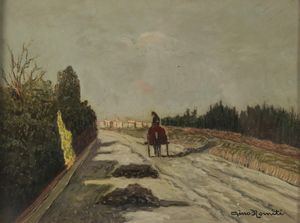 Gino Romiti - Personaggio con carrozza