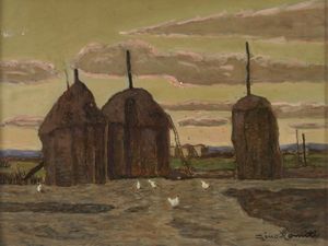 Gino Romiti - Paesaggio campestre