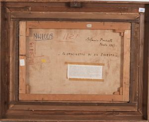 Epifanio Pozzato : Il cascinetto di Zio Ernesto, 1965  - Asta Dipinti del XIX-XX Secolo - Associazione Nazionale - Case d'Asta italiane