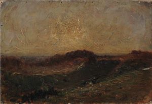 François-Auguste Ravier - Paesaggio