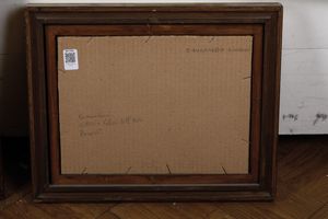 GIOVANNI ZANGRANDO : Paesaggio  - Asta Dipinti del XIX-XX Secolo - Associazione Nazionale - Case d'Asta italiane