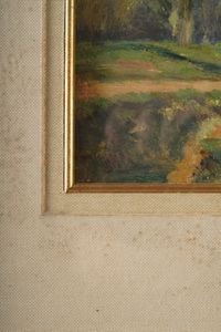 Anonimo del XIX-XX secolo Paesaggio  - Asta Dipinti del XIX-XX Secolo - Associazione Nazionale - Case d'Asta italiane