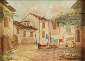 Giacomo Picollo - Veduta di paese