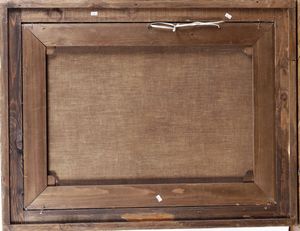 Nicolas-Didier Boguet : Paesaggio con contadini e rovine  - Asta Dipinti del XIX-XX Secolo - Associazione Nazionale - Case d'Asta italiane