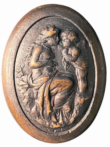 Venere e Amore  - Asta Placchette, Medaglie, Sculture e Ceramiche dal XIV al XIX secolo - Associazione Nazionale - Case d'Asta italiane