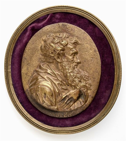 San Paolo  - Asta Placchette, Medaglie, Sculture e Ceramiche dal XIV al XIX secolo - Associazione Nazionale - Case d'Asta italiane