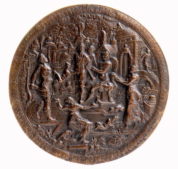 Hans Jamnitzer : Giudizio di Salomone  - Asta Placchette, Medaglie, Sculture e Ceramiche dal XIV al XIX secolo - Associazione Nazionale - Case d'Asta italiane
