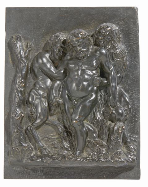 Claude Michel detto Clodion : Bacco ebbro  - Asta Placchette, Medaglie, Sculture e Ceramiche dal XIV al XIX secolo - Associazione Nazionale - Case d'Asta italiane