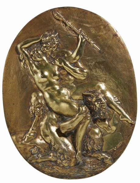 Claude Michel detto Clodion : Scena erotica con satiri  - Asta Placchette, Medaglie, Sculture e Ceramiche dal XIV al XIX secolo - Associazione Nazionale - Case d'Asta italiane