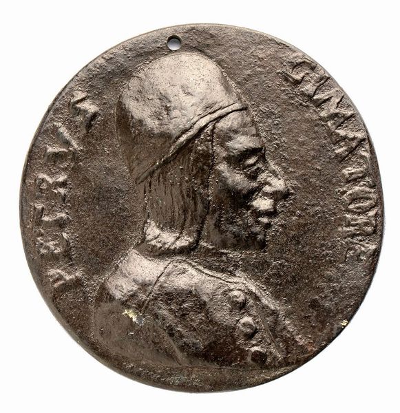 Pietro Cimatore (sec. XV- XVI) cantautore  - Asta Placchette, Medaglie, Sculture e Ceramiche dal XIV al XIX secolo - Associazione Nazionale - Case d'Asta italiane
