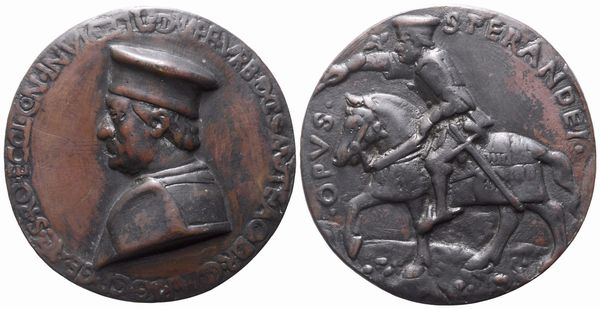 Federico da Montefeltro (1422 – 1482)  - Asta Placchette, Medaglie, Sculture e Ceramiche dal XIV al XIX secolo - Associazione Nazionale - Case d'Asta italiane