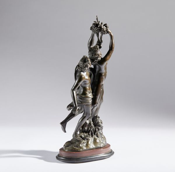 Giovanni Lorenzo Bernini : Apollo e Dafne  - Asta Placchette, Medaglie, Sculture e Ceramiche dal XIV al XIX secolo - Associazione Nazionale - Case d'Asta italiane