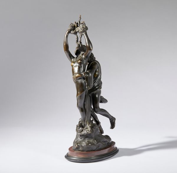 Giovanni Lorenzo Bernini : Apollo e Dafne  - Asta Placchette, Medaglie, Sculture e Ceramiche dal XIV al XIX secolo - Associazione Nazionale - Case d'Asta italiane