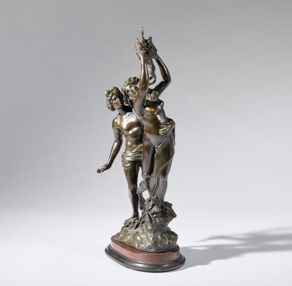 Giovanni Lorenzo Bernini : Apollo e Dafne  - Asta Placchette, Medaglie, Sculture e Ceramiche dal XIV al XIX secolo - Associazione Nazionale - Case d'Asta italiane