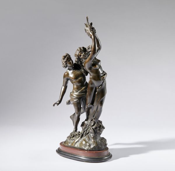 Giovanni Lorenzo Bernini : Apollo e Dafne  - Asta Placchette, Medaglie, Sculture e Ceramiche dal XIV al XIX secolo - Associazione Nazionale - Case d'Asta italiane