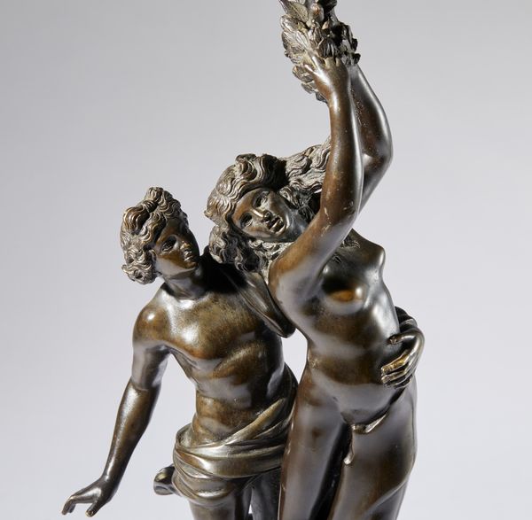 Giovanni Lorenzo Bernini : Apollo e Dafne  - Asta Placchette, Medaglie, Sculture e Ceramiche dal XIV al XIX secolo - Associazione Nazionale - Case d'Asta italiane
