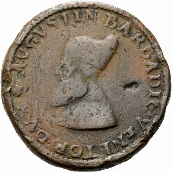 Agostino Barbarigo (1486-1501) doge  - Asta Placchette, Medaglie, Sculture e Ceramiche dal XIV al XIX secolo - Associazione Nazionale - Case d'Asta italiane