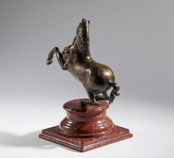 Francesco Fanelli : Cavallo rampante  - Asta Placchette, Medaglie, Sculture e Ceramiche dal XIV al XIX secolo - Associazione Nazionale - Case d'Asta italiane
