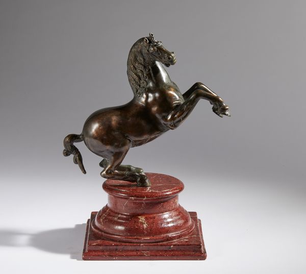 Francesco Fanelli : Cavallo rampante  - Asta Placchette, Medaglie, Sculture e Ceramiche dal XIV al XIX secolo - Associazione Nazionale - Case d'Asta italiane