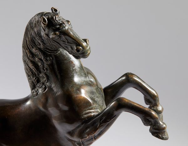 Francesco Fanelli : Cavallo rampante  - Asta Placchette, Medaglie, Sculture e Ceramiche dal XIV al XIX secolo - Associazione Nazionale - Case d'Asta italiane