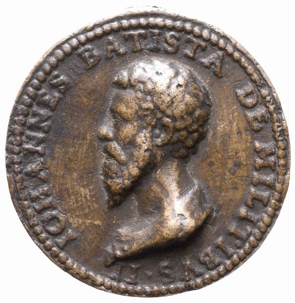 Giovanni Battista  - Asta Placchette, Medaglie, Sculture e Ceramiche dal XIV al XIX secolo - Associazione Nazionale - Case d'Asta italiane