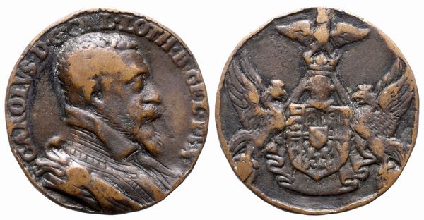 Carlo  - Asta Placchette, Medaglie, Sculture e Ceramiche dal XIV al XIX secolo - Associazione Nazionale - Case d'Asta italiane