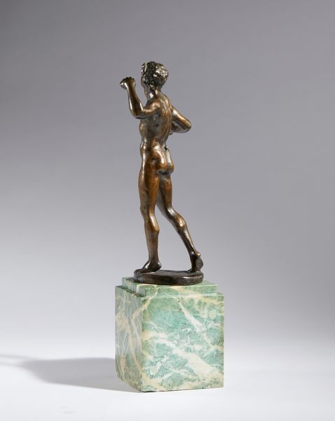 Pietro da Barga : Satiro con cimbali  - Asta Placchette, Medaglie, Sculture e Ceramiche dal XIV al XIX secolo - Associazione Nazionale - Case d'Asta italiane