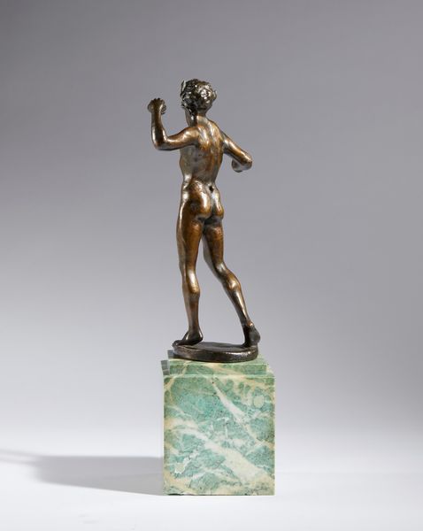 Pietro da Barga : Satiro con cimbali  - Asta Placchette, Medaglie, Sculture e Ceramiche dal XIV al XIX secolo - Associazione Nazionale - Case d'Asta italiane