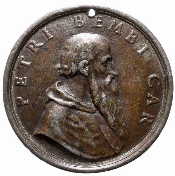 Pietro Bembo (1470 – 1547)  - Asta Placchette, Medaglie, Sculture e Ceramiche dal XIV al XIX secolo - Associazione Nazionale - Case d'Asta italiane