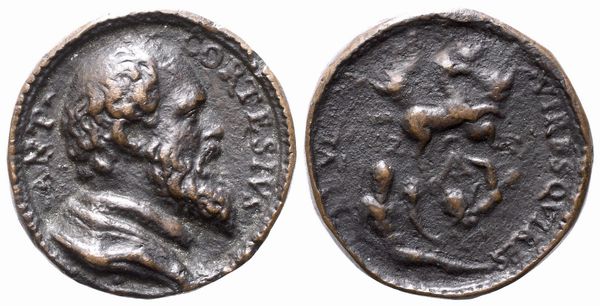 Antonio Cortesi  - Asta Placchette, Medaglie, Sculture e Ceramiche dal XIV al XIX secolo - Associazione Nazionale - Case d'Asta italiane