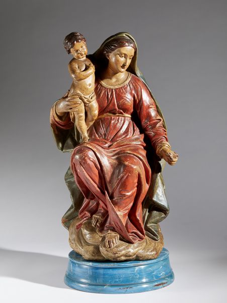 Madonna con Bambino  - Asta Placchette, Medaglie, Sculture e Ceramiche dal XIV al XIX secolo - Associazione Nazionale - Case d'Asta italiane