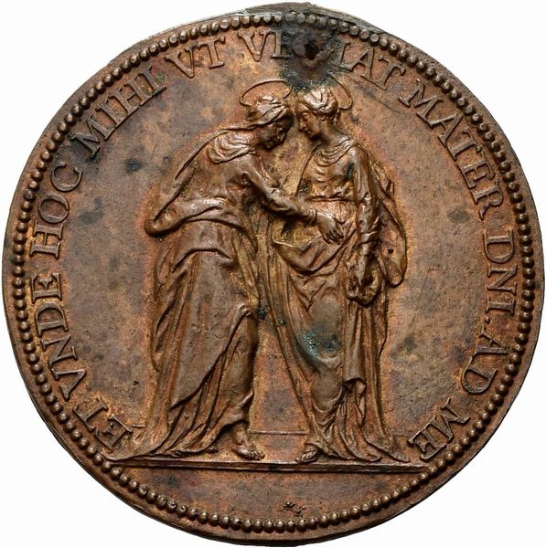 Duomo a Monte Porzio Catone  - Asta Placchette, Medaglie, Sculture e Ceramiche dal XIV al XIX secolo - Associazione Nazionale - Case d'Asta italiane