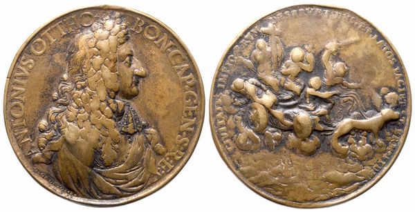 Antonio Ottoboni (1646 – 1720)  - Asta Placchette, Medaglie, Sculture e Ceramiche dal XIV al XIX secolo - Associazione Nazionale - Case d'Asta italiane