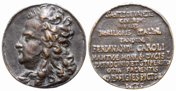 Sante de Vandi (1653 – 1716)  - Asta Placchette, Medaglie, Sculture e Ceramiche dal XIV al XIX secolo - Associazione Nazionale - Case d'Asta italiane