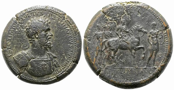 Settiminio Severo (Pertinace?)  - Asta Placchette, Medaglie, Sculture e Ceramiche dal XIV al XIX secolo - Associazione Nazionale - Case d'Asta italiane