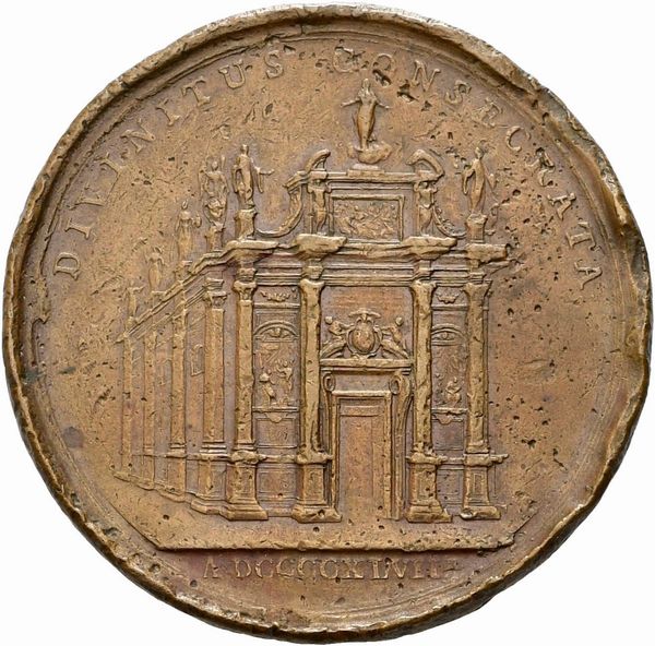 Medaglia di consacrazione?  - Asta Placchette, Medaglie, Sculture e Ceramiche dal XIV al XIX secolo - Associazione Nazionale - Case d'Asta italiane