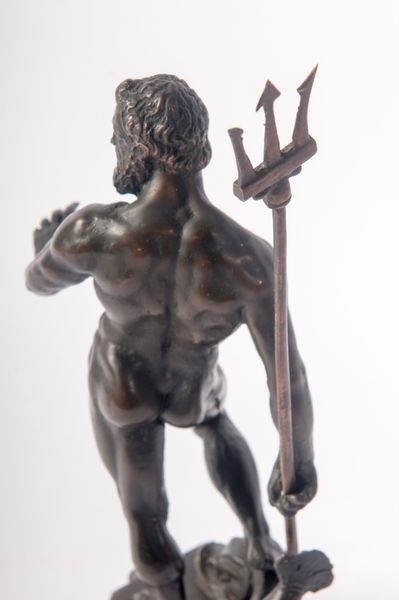JEAN DE BOULOGNE DETTO GIAMBOLOGNA : Nettuno  - Asta Placchette, Medaglie, Sculture e Ceramiche dal XIV al XIX secolo - Associazione Nazionale - Case d'Asta italiane