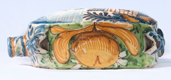 Fiasca del Pellegrino  - Asta Placchette, Medaglie, Sculture e Ceramiche dal XIV al XIX secolo - Associazione Nazionale - Case d'Asta italiane