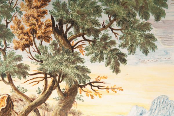 Piastra in ceramica  - Asta Placchette, Medaglie, Sculture e Ceramiche dal XIV al XIX secolo - Associazione Nazionale - Case d'Asta italiane