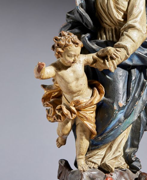Madonna con Bambino  - Asta Placchette, Medaglie, Sculture e Ceramiche dal XIV al XIX secolo - Associazione Nazionale - Case d'Asta italiane