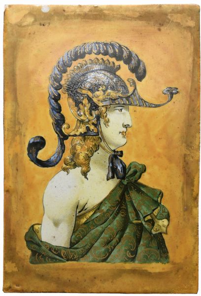 Piastrella  - Asta Placchette, Medaglie, Sculture e Ceramiche dal XIV al XIX secolo - Associazione Nazionale - Case d'Asta italiane