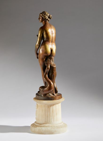 Venere de' Medici, dal modello archeologico  - Asta Placchette, Medaglie, Sculture e Ceramiche dal XIV al XIX secolo - Associazione Nazionale - Case d'Asta italiane