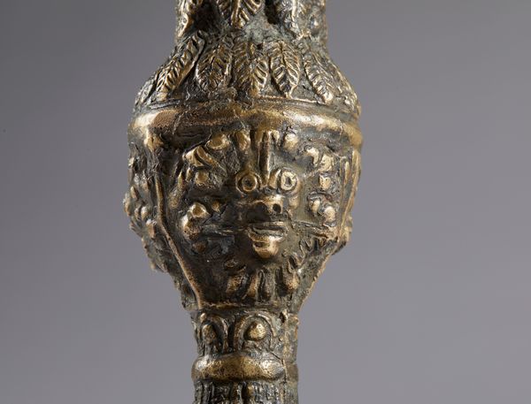 Gaspare Di Girolamo Macrì : Coppia di candelieri  - Asta Placchette, Medaglie, Sculture e Ceramiche dal XIV al XIX secolo - Associazione Nazionale - Case d'Asta italiane