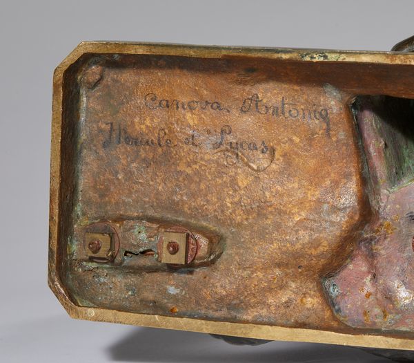 ANTONIO CANOVA : Ercole e Lica  - Asta Placchette, Medaglie, Sculture e Ceramiche dal XIV al XIX secolo - Associazione Nazionale - Case d'Asta italiane