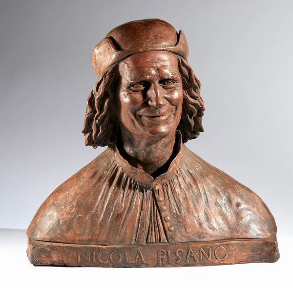 Busto di Nicola Pisano  - Asta Placchette, Medaglie, Sculture e Ceramiche dal XIV al XIX secolo - Associazione Nazionale - Case d'Asta italiane