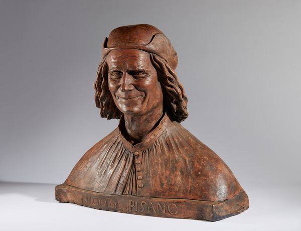 Busto di Nicola Pisano  - Asta Placchette, Medaglie, Sculture e Ceramiche dal XIV al XIX secolo - Associazione Nazionale - Case d'Asta italiane