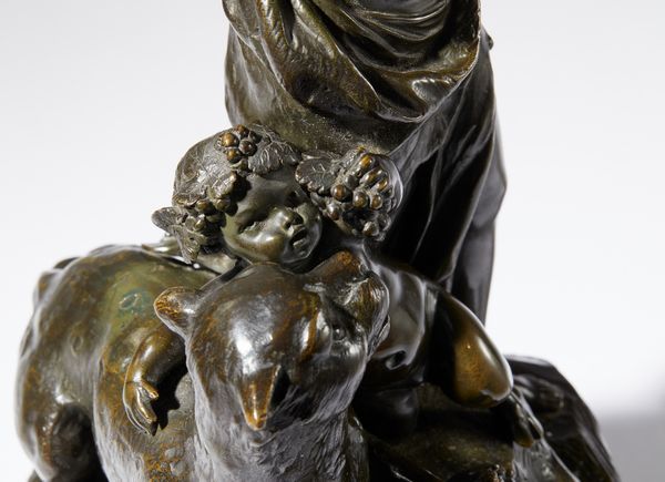 Claude Michel detto Clodion : Baccanale  - Asta Placchette, Medaglie, Sculture e Ceramiche dal XIV al XIX secolo - Associazione Nazionale - Case d'Asta italiane