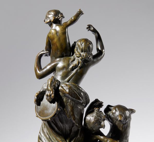 Claude Michel detto Clodion : Baccanale  - Asta Placchette, Medaglie, Sculture e Ceramiche dal XIV al XIX secolo - Associazione Nazionale - Case d'Asta italiane