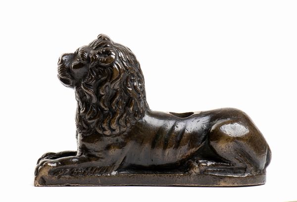 Leone accosciato  - Asta Placchette, Medaglie, Sculture e Ceramiche dal XIV al XIX secolo - Associazione Nazionale - Case d'Asta italiane